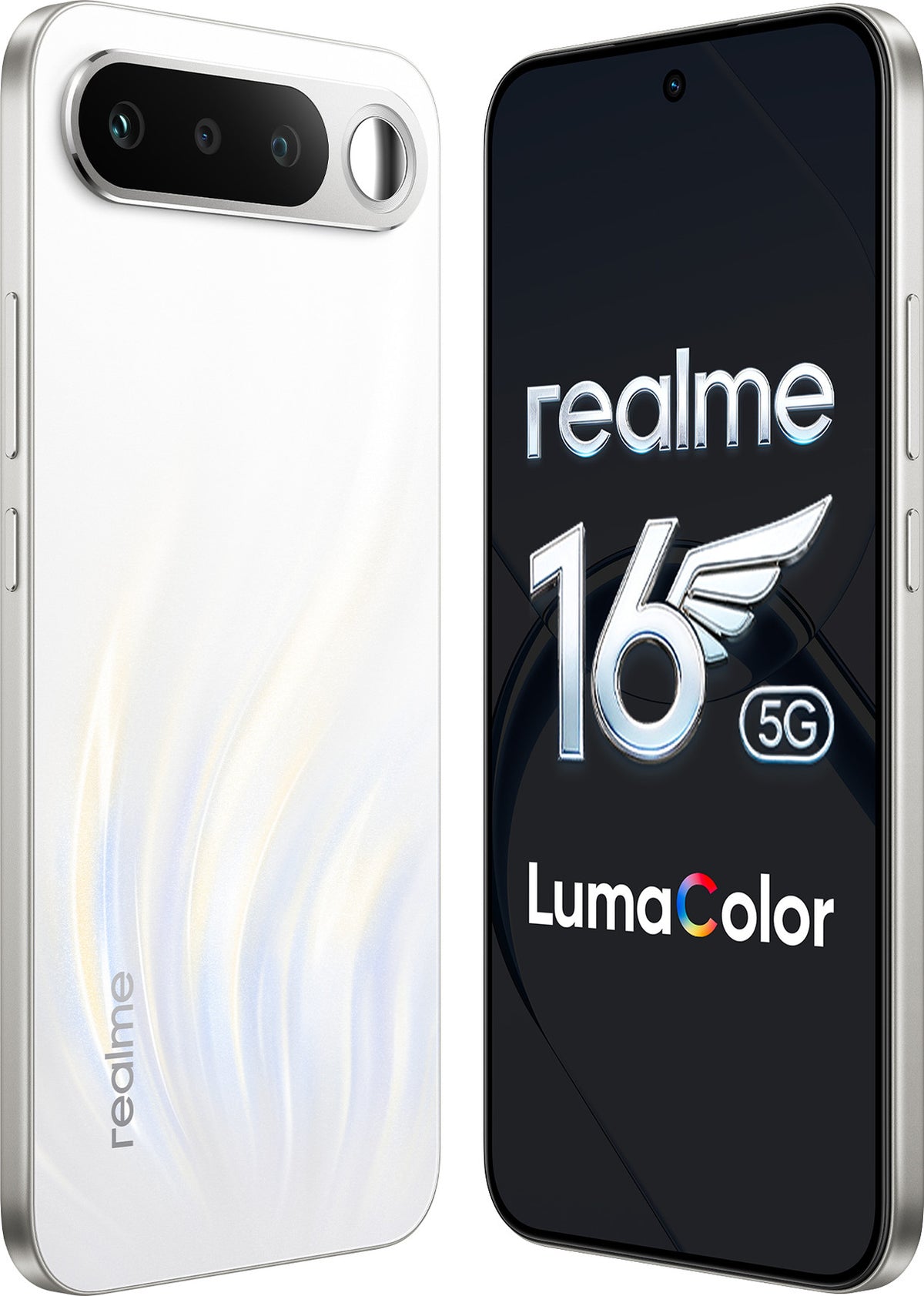 realme 16 5G (Air White, 256 GB) (8 GB RAM) - Oxygen The Digital Expert