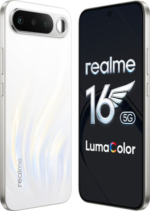 realme 16 5G (Air White, 256 GB) (8 GB RAM) - Oxygen The Digital Expert