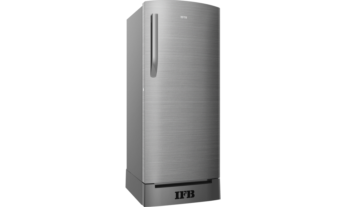 IFB 187 Litres 3 Star Direct Cool Refrigerator with Fast Ice, Anti Bacterial Gasket (IFBDC-213CIBSD, Grey Hairline)