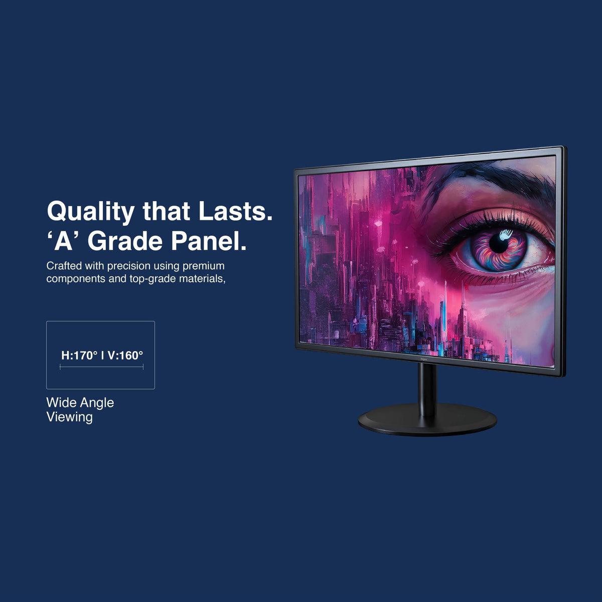 FINGERS Satin-1957 20" HD+ TN Monitor 75Hz - Oxygen The Digital Expert
