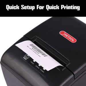 RETSOL RPT-82U Thermal Receipt Printer