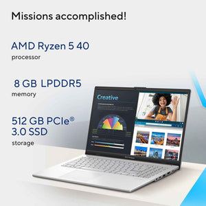 ASUS Vivobook Go 15 Ryzen 5 16GB/512GB E1504FA
