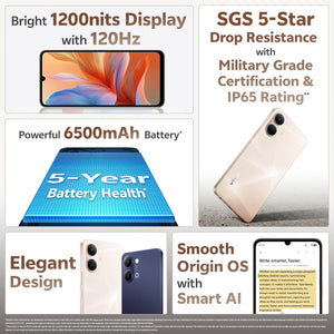 vivo Y05 (Mystic Blue, 64 GB) (4 GB RAM) 4G - Oxygen The Digital Expert