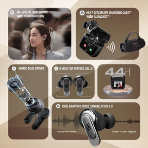 JBL Tour Pro 3 ANC TWS - Black - Oxygen The Digital Expert