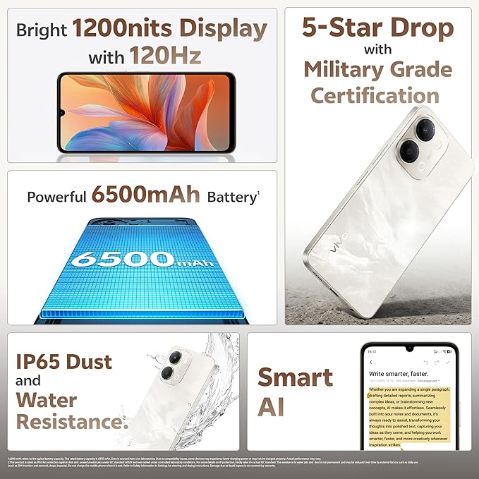 vivo Y11 5G (Mystic Blue, 64 GB) (4 GB RAM) - Oxygen The Digital Expert