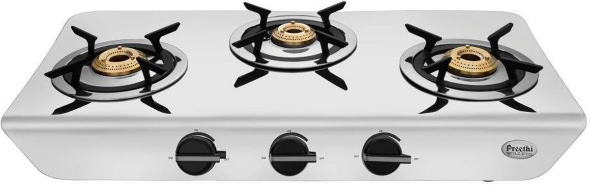 PREETHI:GAS STOVE:STYLO 3B