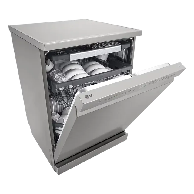 LG:DISH WASHER:DFB435FV.APYPEIL 15 PLACE PRIME SILVER