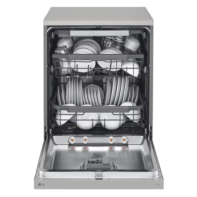 LG:DISH WASHER:DFB435FV.APYPEIL 15 PLACE PRIME SILVER