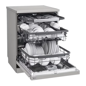 LG:DISH WASHER:DFB435FV.APYPEIL 15 PLACE PRIME SILVER
