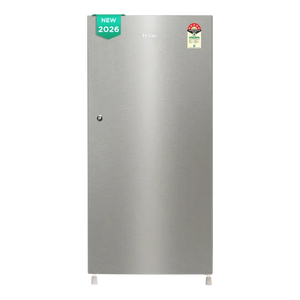HAIER:REFRIGERATOR:HRD-2105BNSA-P 190 LTR NICKEL STEEL
