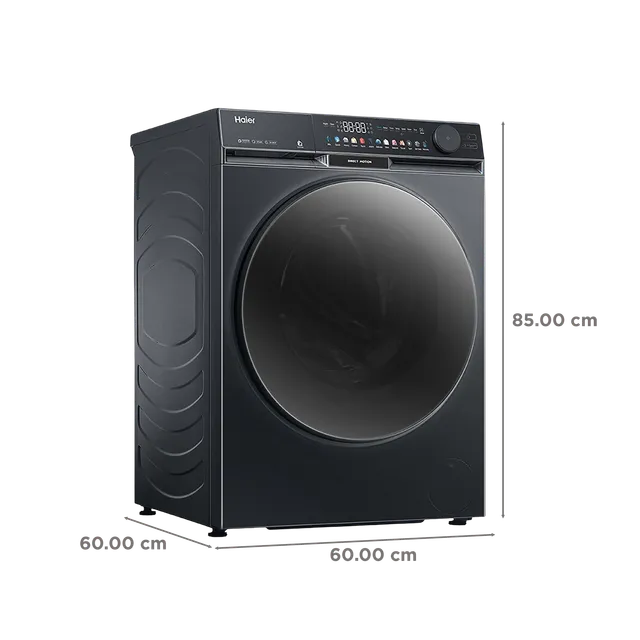 HAIER:WASHING MACHINE:HW100-DM14F9BKU1:PUNE 10 KG BLACK