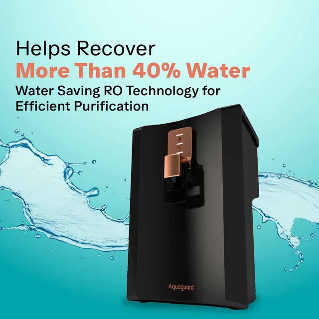 EUREKA FORBES:WATER PURIFIER:AQUAGUARD ENRICH SUPERIO RO+UV CU ALK SS 1X