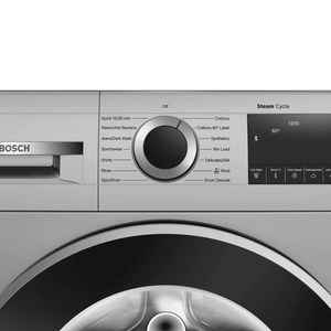 BOSCH:WASHING MACHINE:WGA1420SIN 9.0 KG SILVER