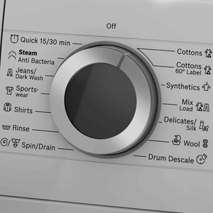 BOSCH:WASHING MACHINE:WGA1420SIN 9.0 KG SILVER