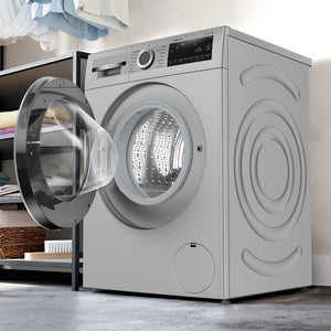 BOSCH:WASHING MACHINE:WGA1420SIN 9.0 KG SILVER