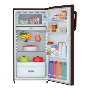 HAIER:REFRIGERATOR:HRD-1851BBRA-P DC 165LTR 1STAR RED MONO