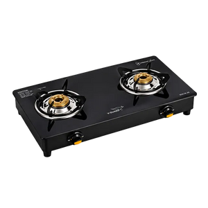 V GUARD:GAS STOVE:Idalia PRO 2B Glass Top Gas Stove