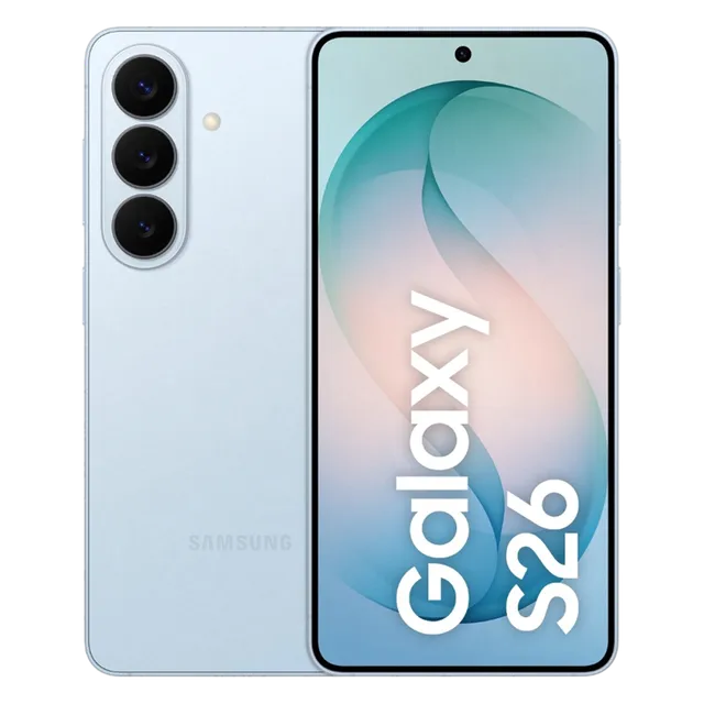 SAMSUNG:SMART PHONES:S26 12/256GB LIGHT BLUE SM-S942BLBCINS (NEW)