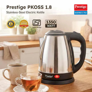 PRESTIGE:ELECTRIC KETTLE:PKOSS 1.8L STAINLESS STEAL (41588)