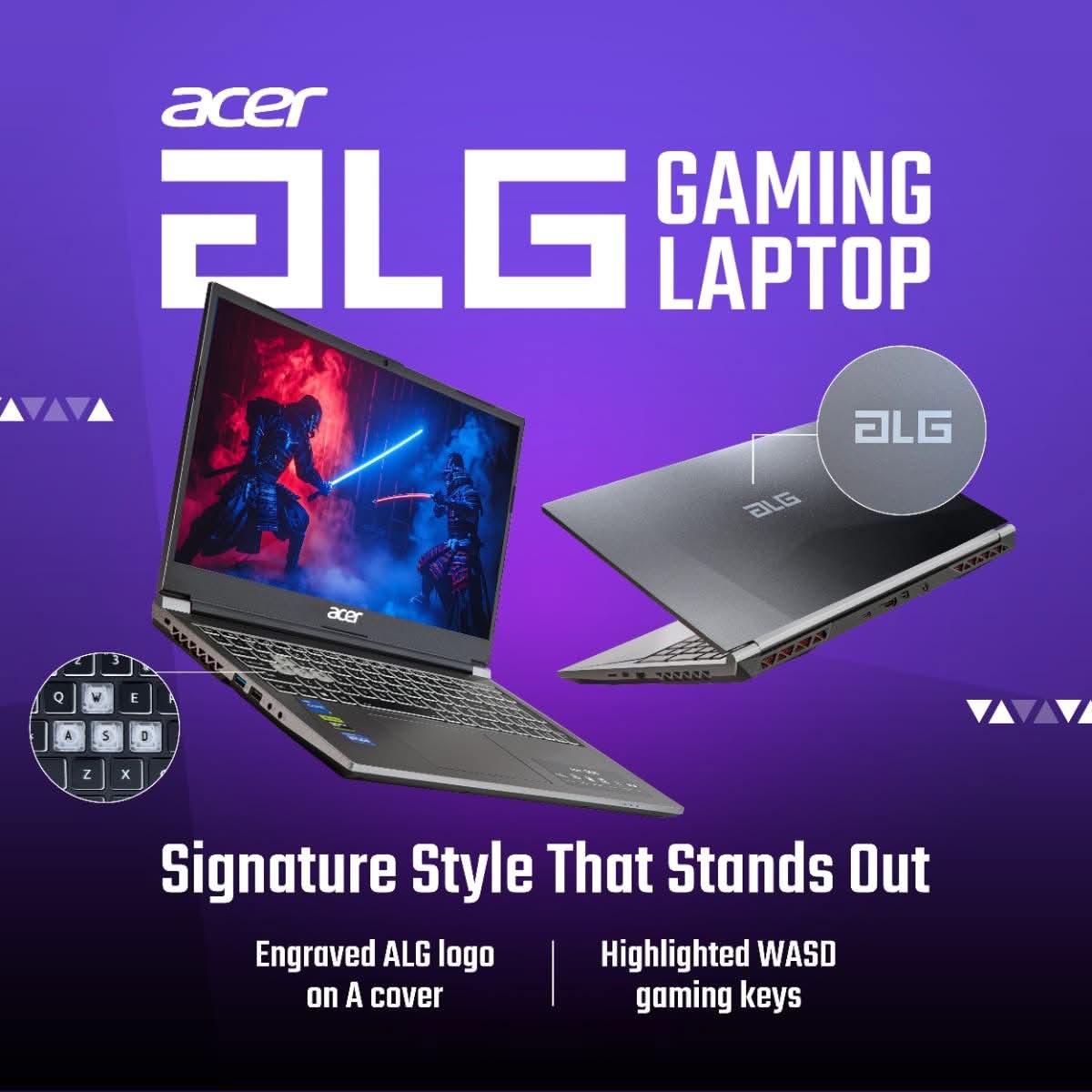 Acer ALG UN.34LSI.014 CORE 7-240H 16GB 512GB RTX 3050 - Oxygen The Digital Expert
