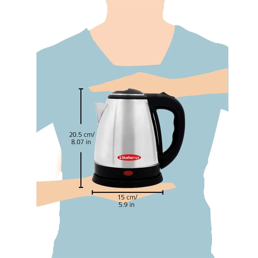 BLUEBERRY:ELECTRIC KETTLE:ZESTO 1.8 LTR