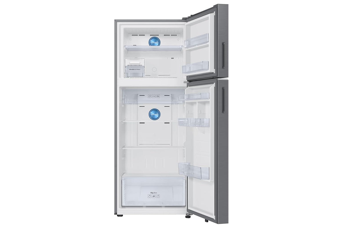 Samsung 350 L, 2 Star, Convertible 5-in-1, Digital Inverter, Frost Free Double Door, WiFi Bespoke AI Refrigerator (RT38HG5A42S8HL, Silver, Light DOI Metal, 2026 Model) - Oxygen The Digital Expert