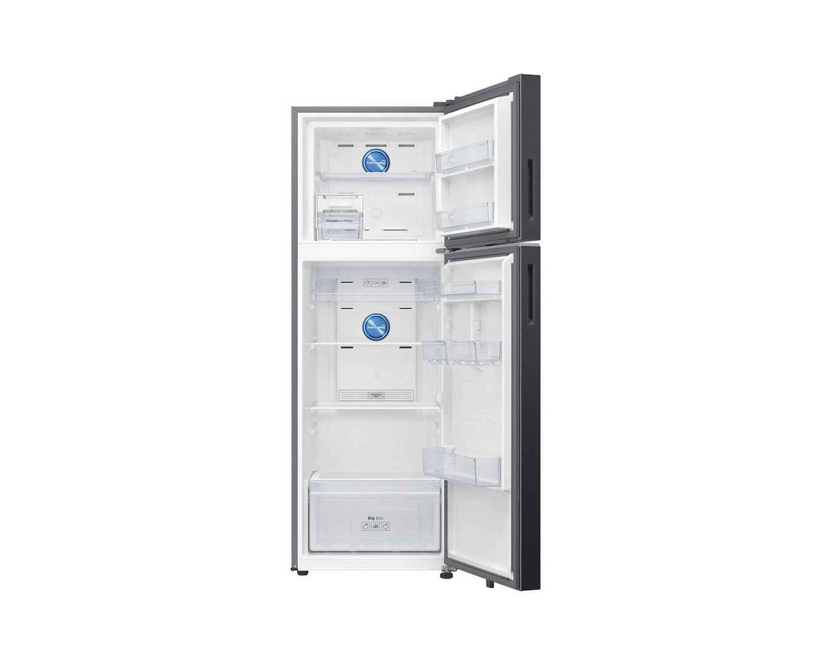 Samsung 330 L Frost Free Double Door 3 Star Convertible Refrigerator (Black Doi, RT34HG5A43B1HL)