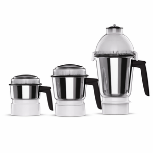 V-Guard Voinic Mixer Grinder, 1000W Heavy Duty Copper Motor, 3 Jars, 110 Minutes Continuous Operation, 2 Year Warranty