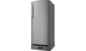 IFB 187 Litres 3 Star Direct Cool Refrigerator with Fast Ice, Anti Bacterial Gasket (IFBDC-213CIBSD, Grey Hairline)