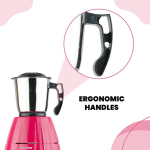 Greenchef 600 Watts 3 Jar Mixer Grinder