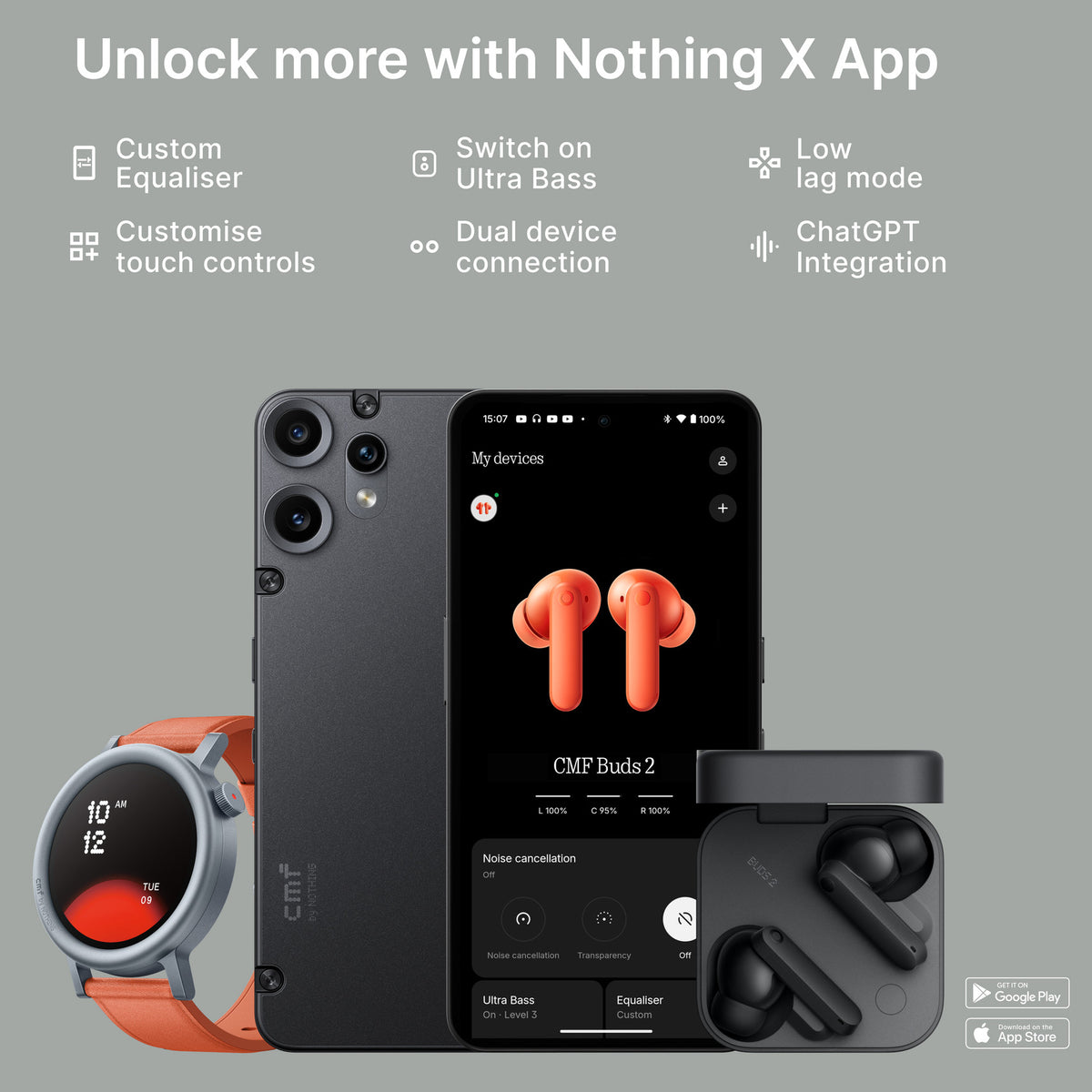 CMF TWS-Buds 2 ANC - Dark Grey - Oxygen The Digital Expert
