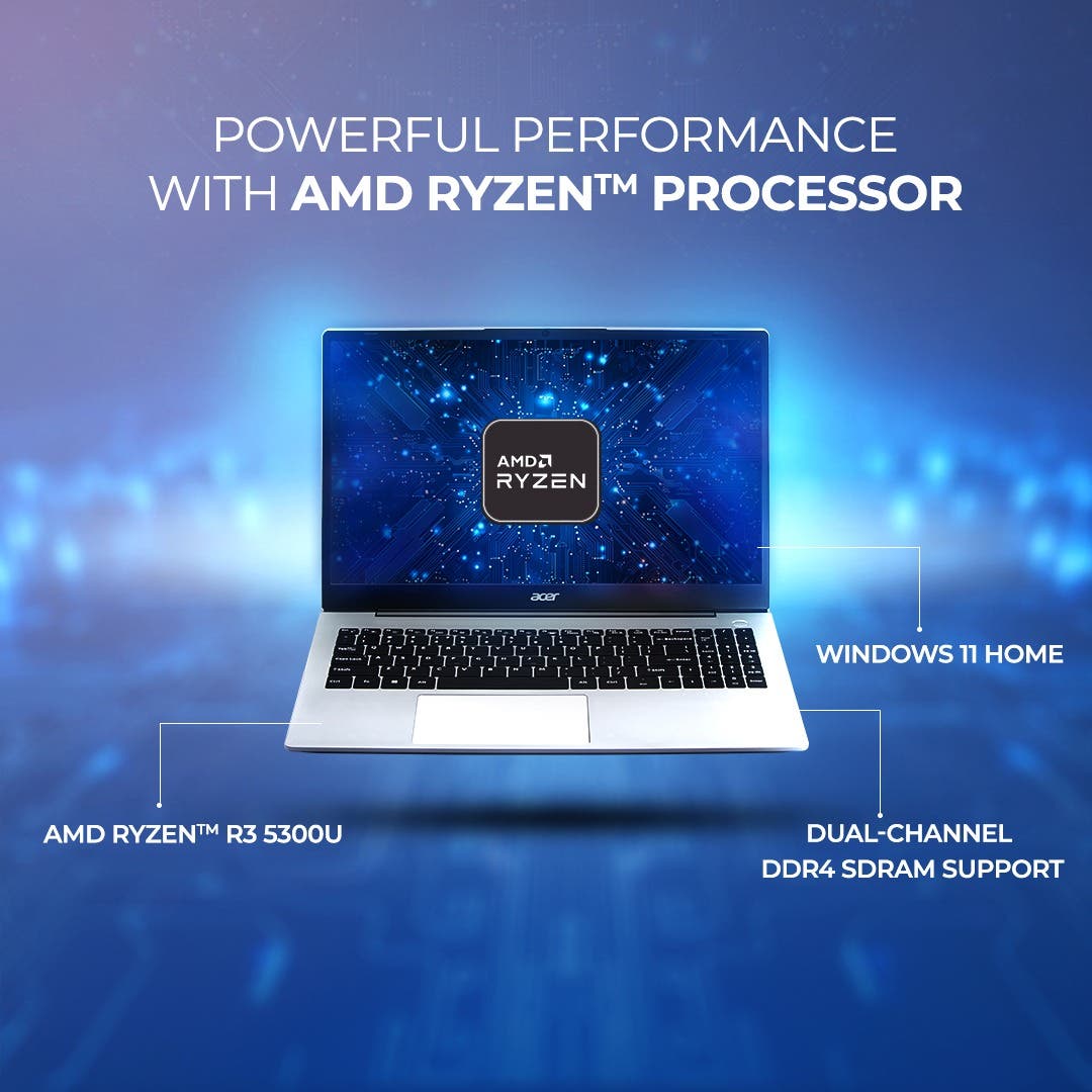 Acer Aspire 3 Ryzen 3 5300U 8GB/512GB - Oxygen The Digital Expert