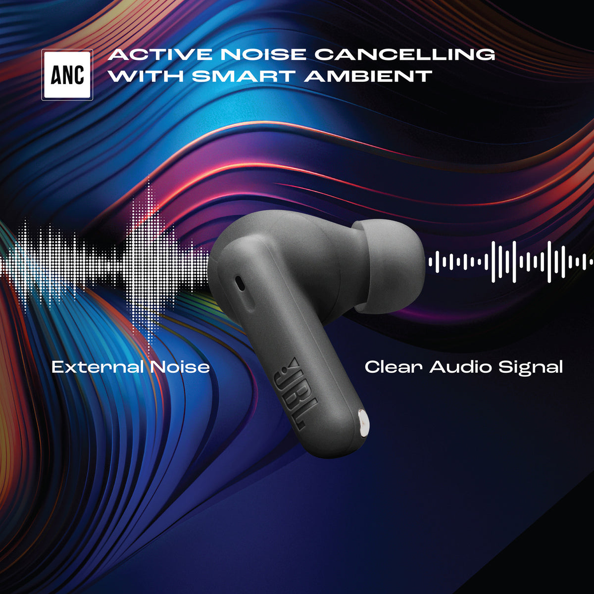JBL Tune Beam 2 ANC TWS - Black - Oxygen The Digital Expert