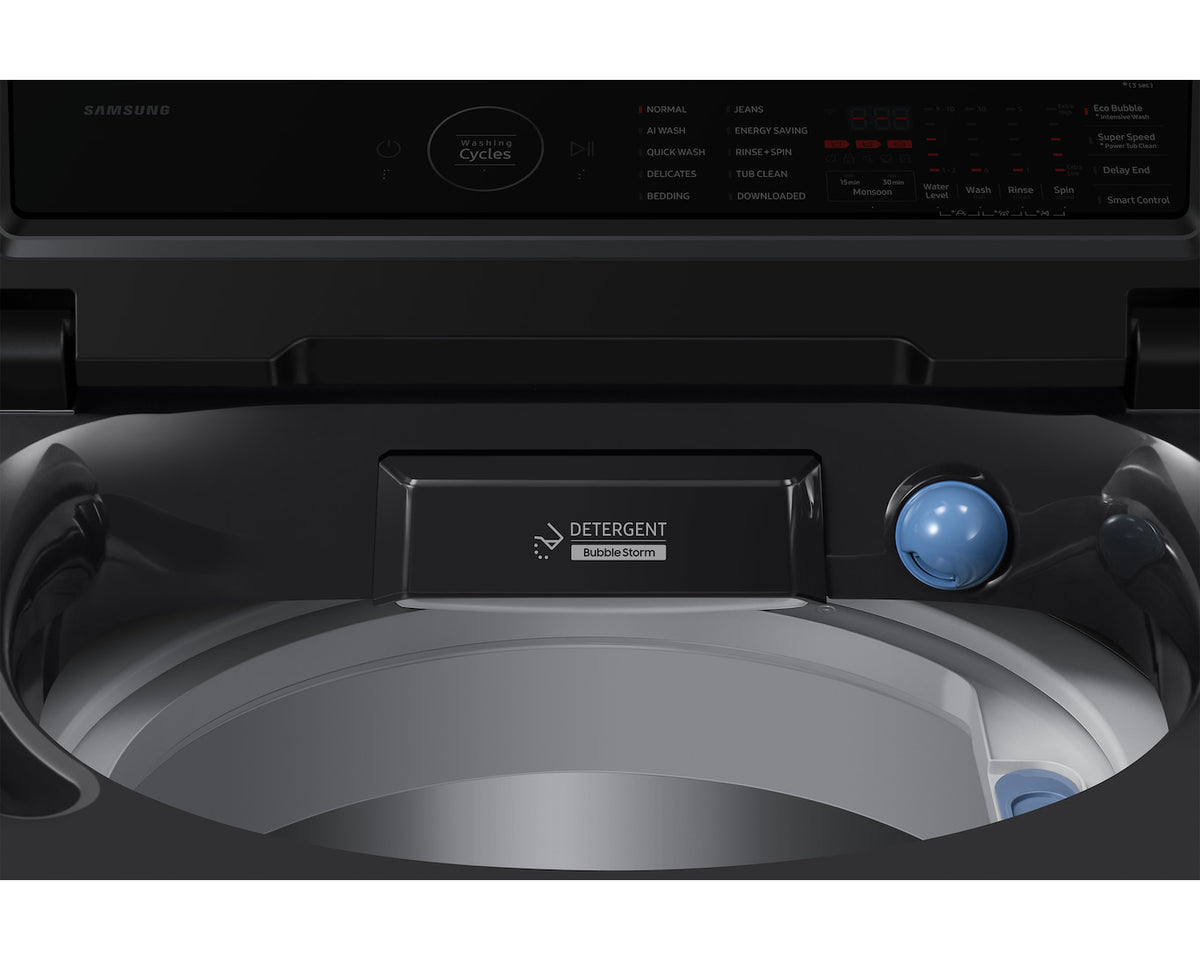 Samsung WA80F10S2CTL 10KG Top Load Washing Machine Deep Charcoal - Oxygen The Digital Expert