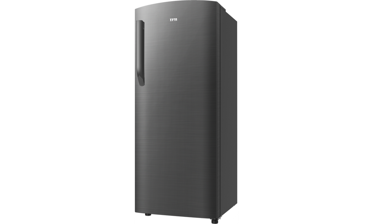 IFB Advance-Cool IFBDC-223EIKS 197L Direct Cool Single Door Refrigerator with Inverter Compressor, Metal Black