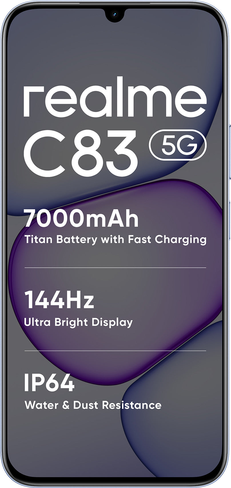 realme C83 5G (Blooming Purple, 64 GB) (4 GB RAM)