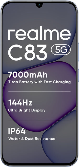 realme C83 5G (Blooming Purple, 64 GB) (4 GB RAM)
