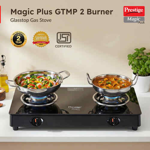 PRESTIGE:GAS STOVE:MAGIC PLUS GTMP 02