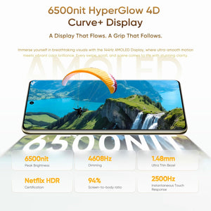 realme 16 Pro+ 5G | 12 GB | 256 GB | Master Gold - Oxygen The Digital Expert
