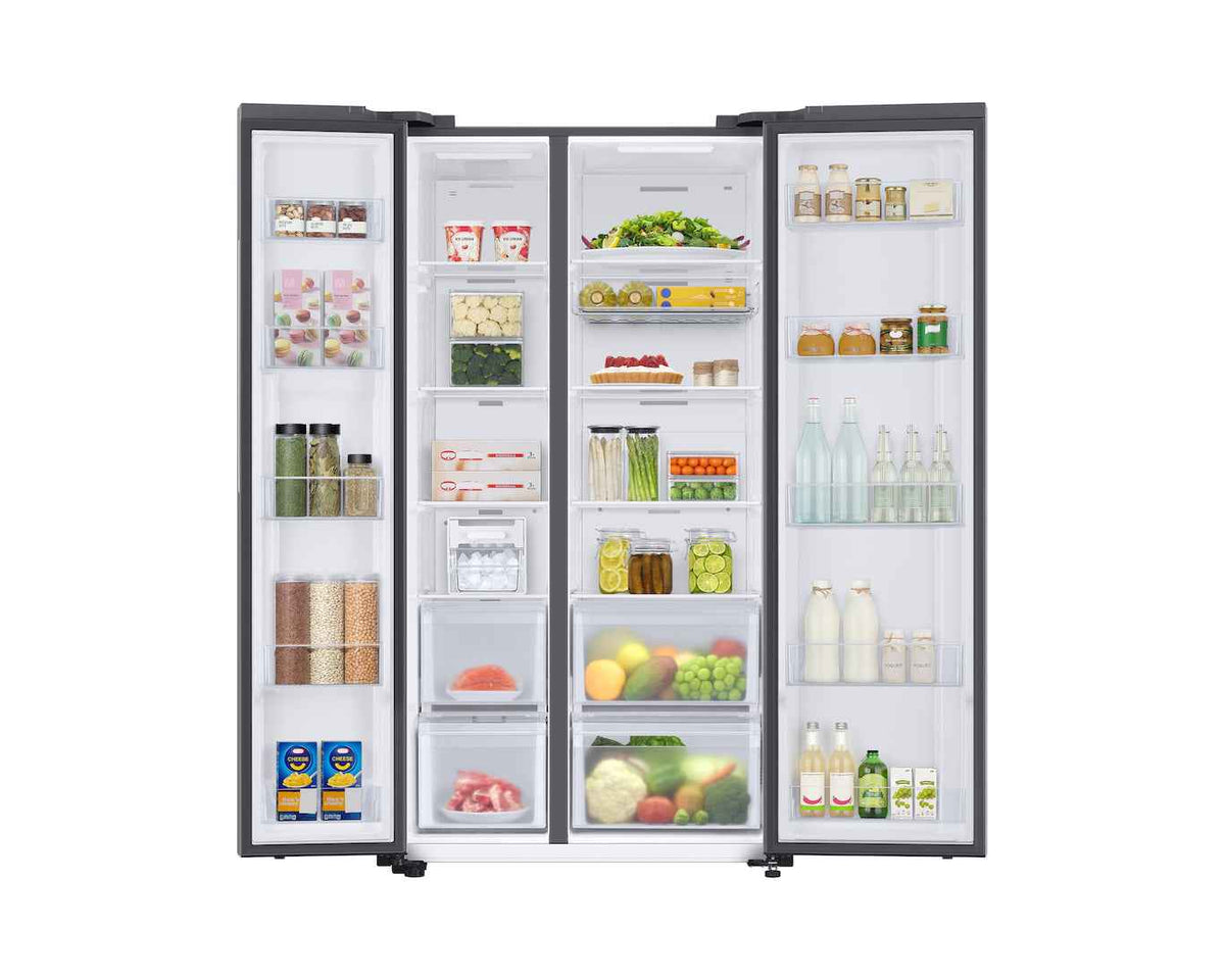 Samsung 653 L Side by Side Refrigerator, White, RS76CB81A312