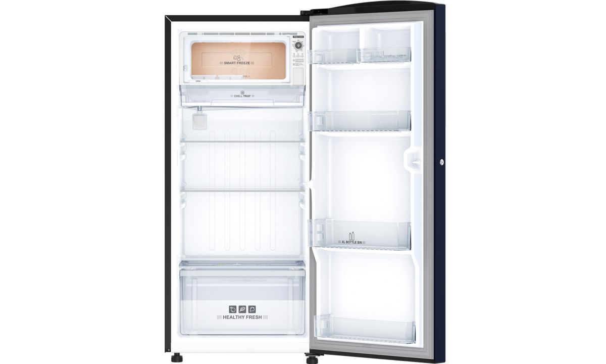 IFB 187 L 5 Star Direct Cool Single Door Refrigerator | Converti Cool | Copper Boost | XL Bottle Bin (IFBDC-213EIBC)