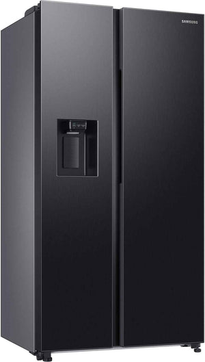 Samsung 633 L 3 Star Convertible 5in1 Side By Side Refrigerator (RS78CG8543B1HL,Black Matt)