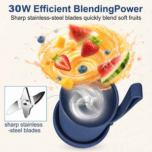 Mr. Light Rechargeable Personal Juicer | 280ML | 30W | Multicolour | MR 5005