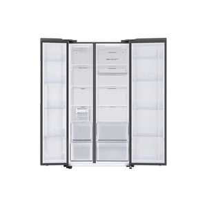 Samsung 653 L Frost Free Side by Side 3 Star Convertible Refrigerator (Glam Deep Charcoal Black, RS76CB81A333HL) - Oxygen The Digital Expert