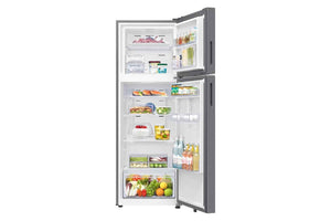 Samsung 330 L Frost Free Double Door Top Mount 2 Star Refrigerator (Luxe Black, RT34HG5A42BXHL)