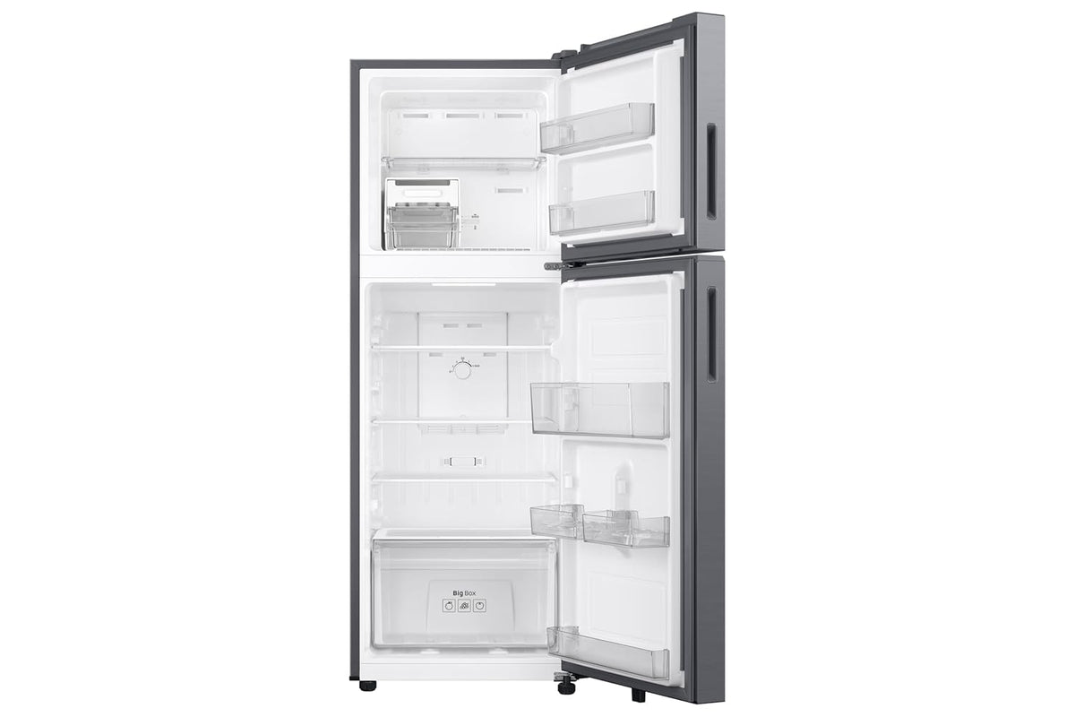 Samsung 236 L Frost Free Double Door 2 Star Convertible Refrigerator (Elegant Inox Silver, RT40H28W2PNL) - Oxygen The Digital Expert