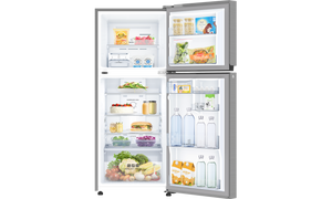 IFB Eco-Cool IFBFF-291AIBS 241L Frost Free Double Door Refrigerator with Inverter Compressor, Toughened Glass Shelves, Brush Steel