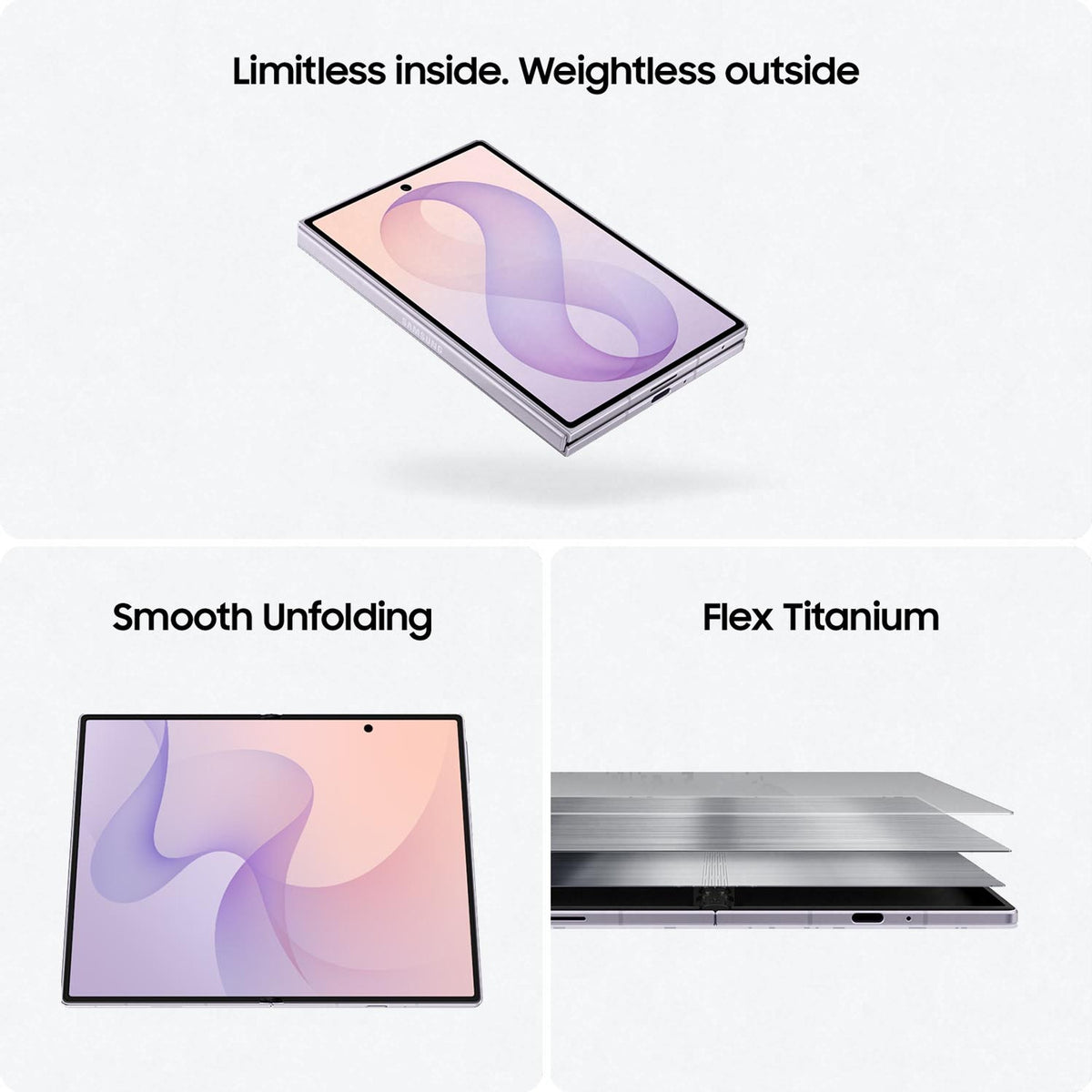 Samsung Galaxy Z Fold8 5G (Lavender, 256 GB) (12 GB RAM) - Oxygen The Digital Expert