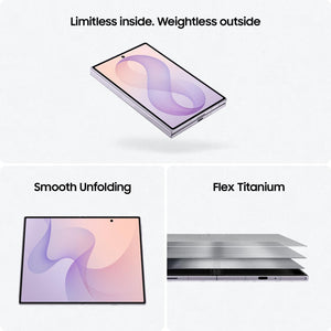 Samsung Galaxy Z Fold8 5G (Lavender, 256 GB) (12 GB RAM) - Oxygen The Digital Expert
