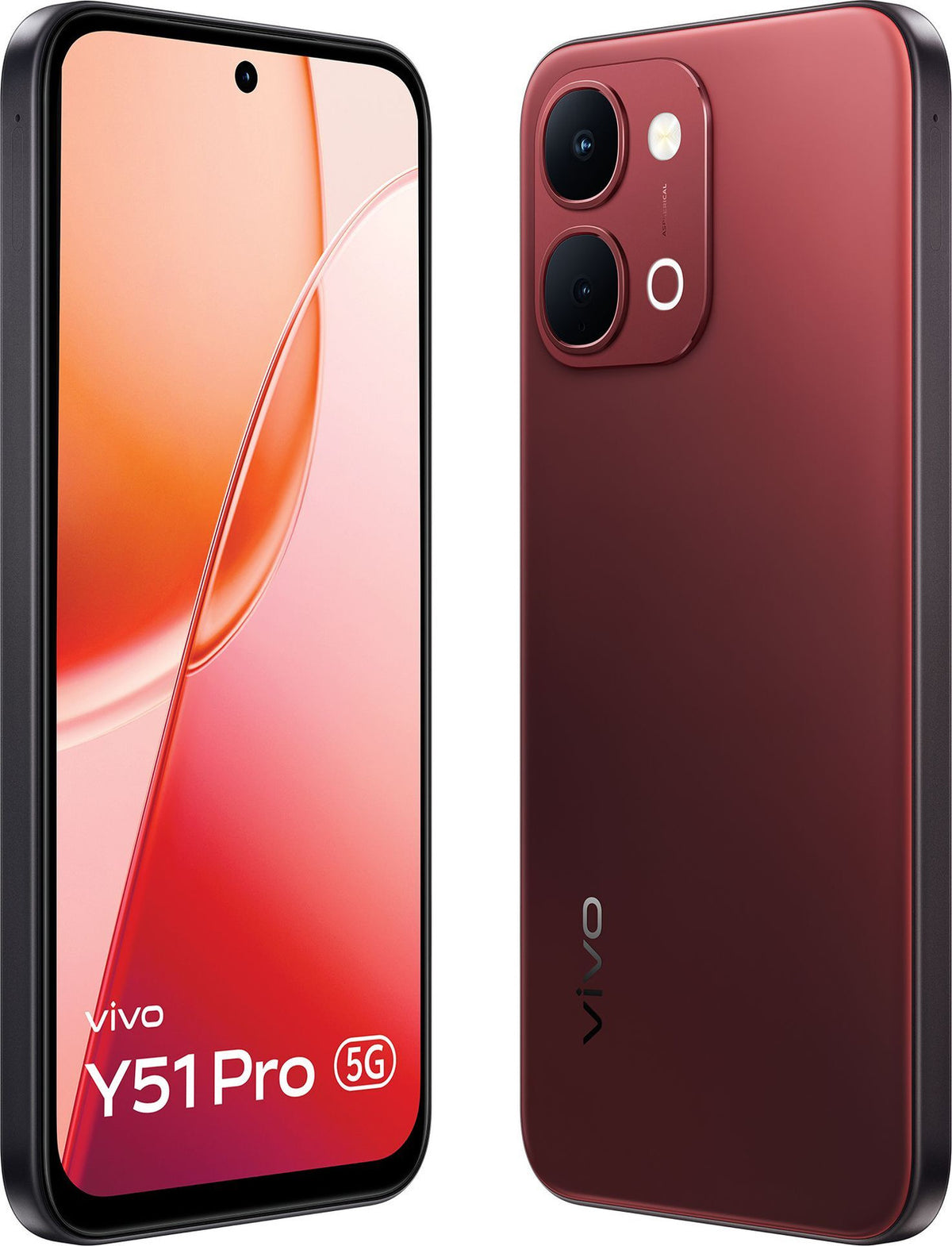 vivo Y51 Pro 5G (Crimson Red, 256 GB) (8 GB RAM) - Oxygen The Digital Expert
